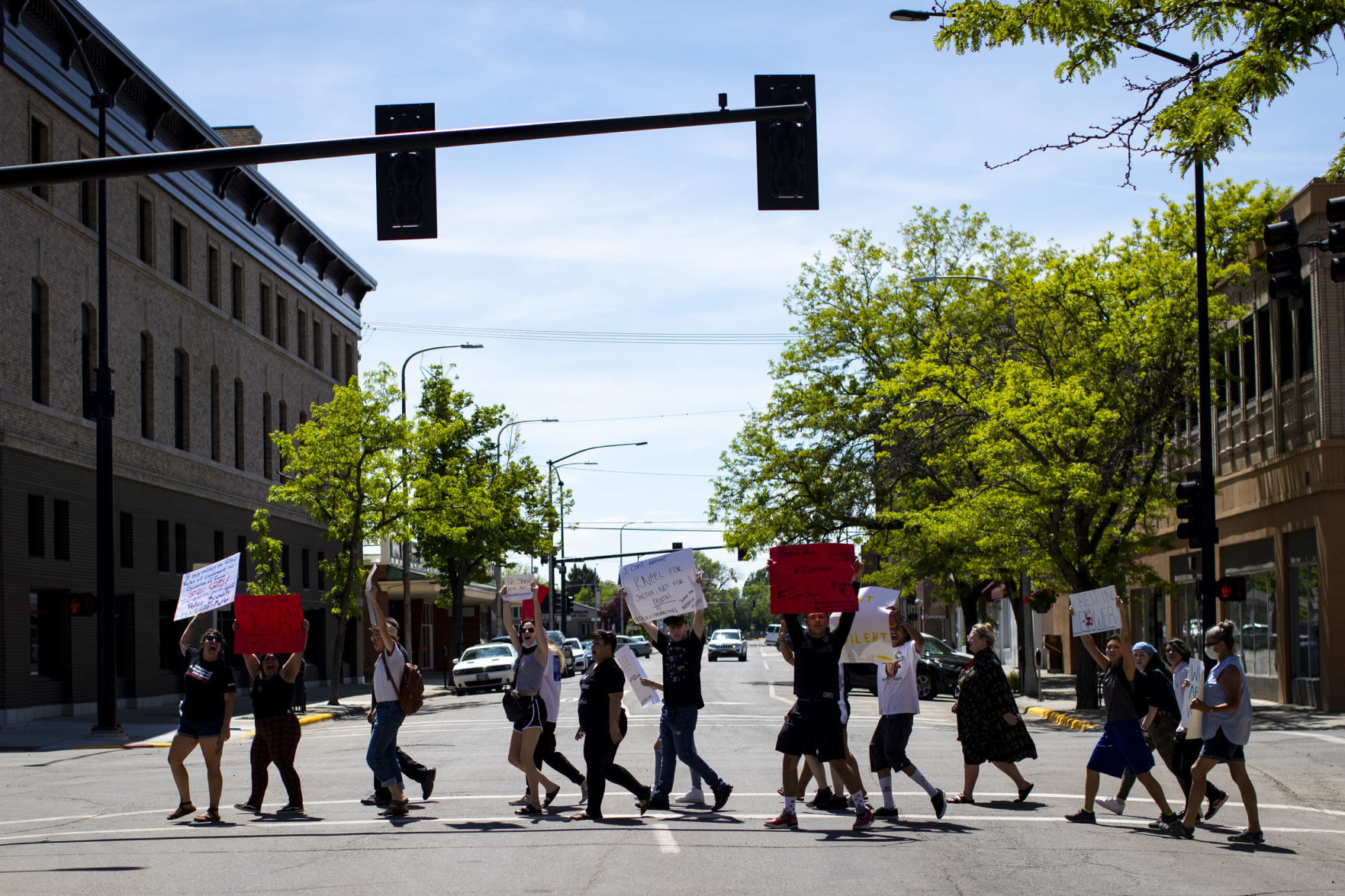 George Floyd protest in Billings